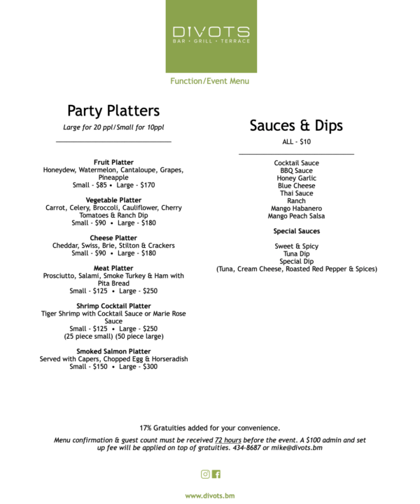 DV Party platters 6 - 2024